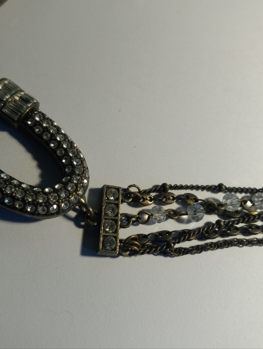 Badgley Mischka Limited Edition Silver and Black Necklace - Picture 7 of 7
